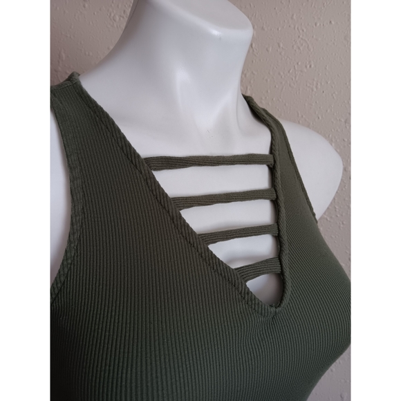 Mudd Ribbed Bodycon Mini Dress - Picture 4 of 6